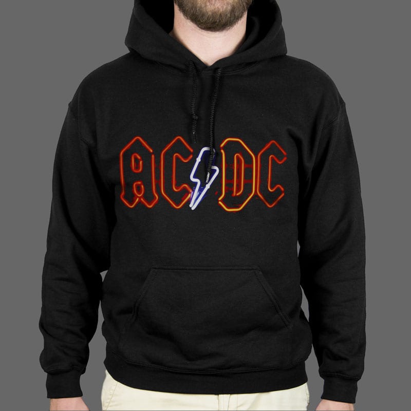 Majica ili Hoodie AC DC Neon - TATTOO MAJICE.........
