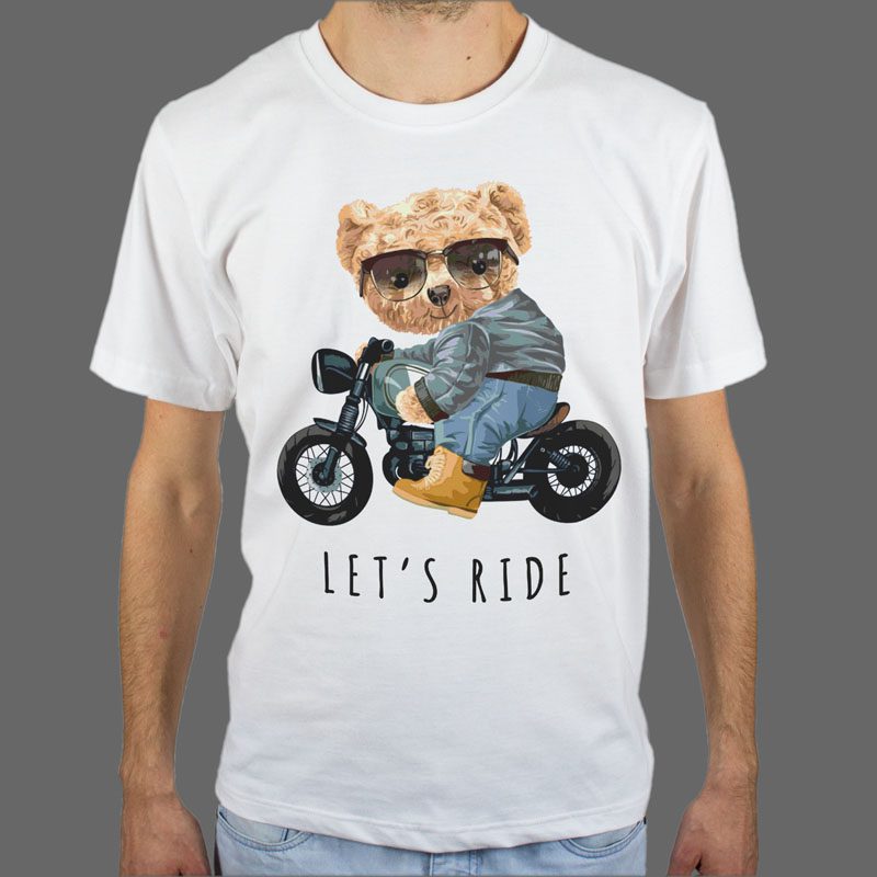 Majica Ili Hoodie Bear Motorcyclist 2 Tattoo Majice